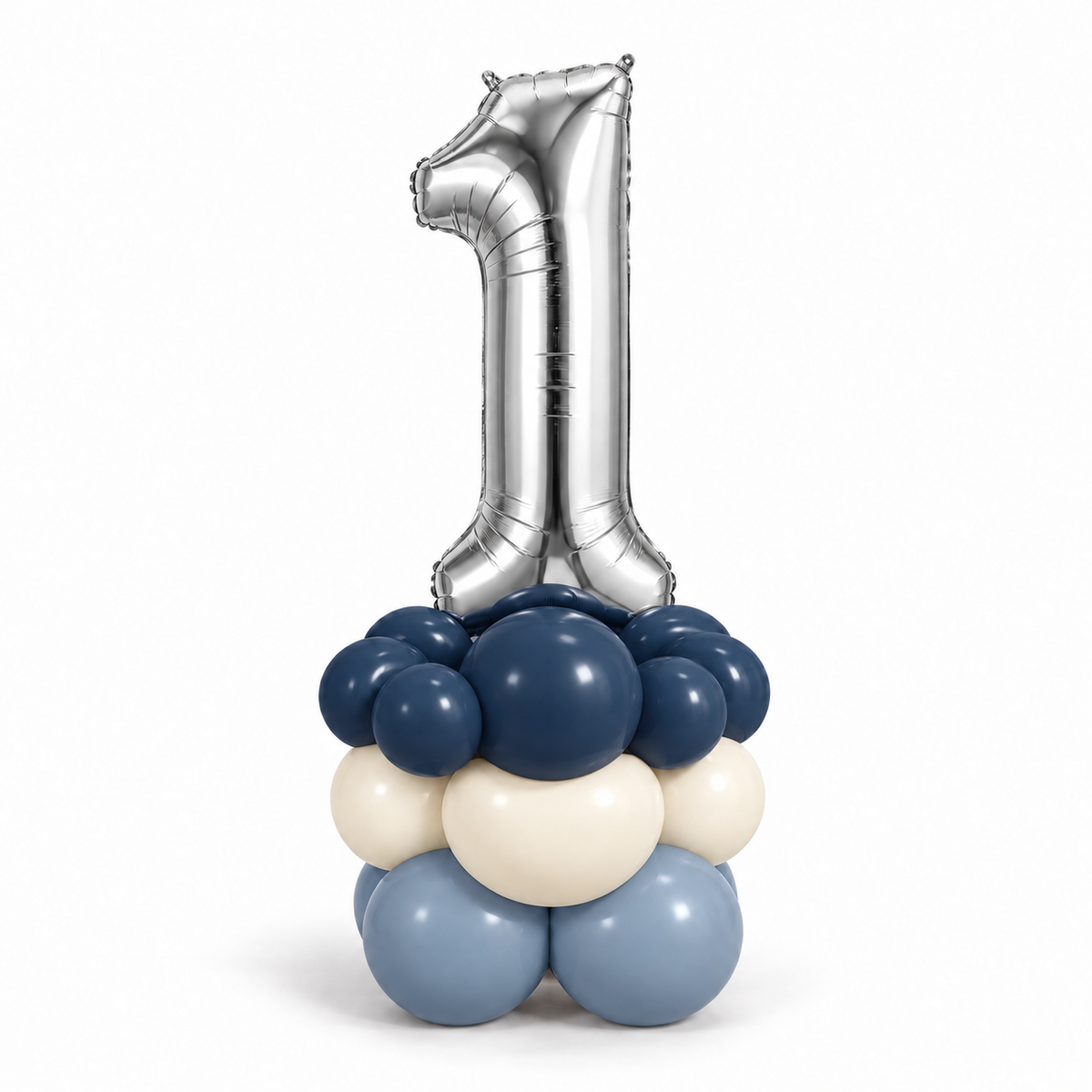 Single Number Balloon Stack