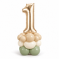 Single Number Balloon Stack